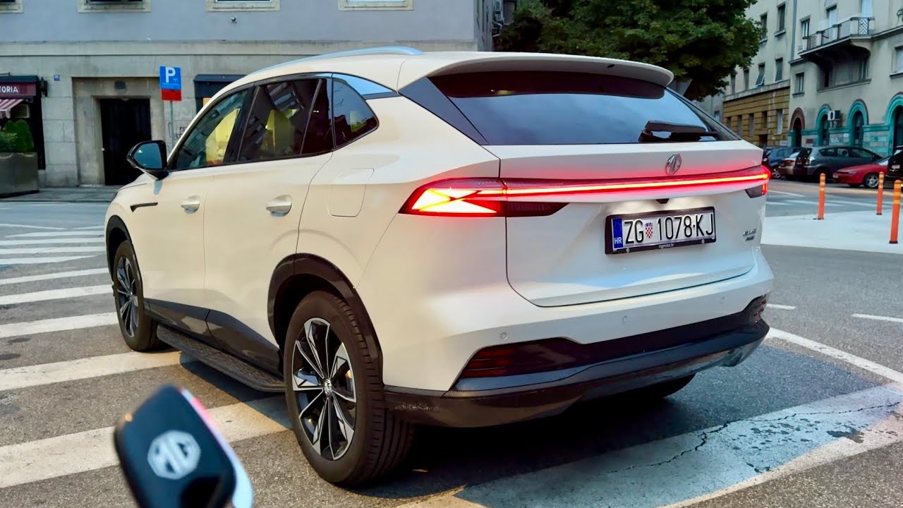 New MG HS PHEV 2025 - EVENING POV test drive (LUXURY)
