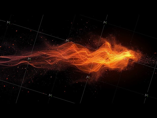 abstract background fire flame loop on black dark art design class=