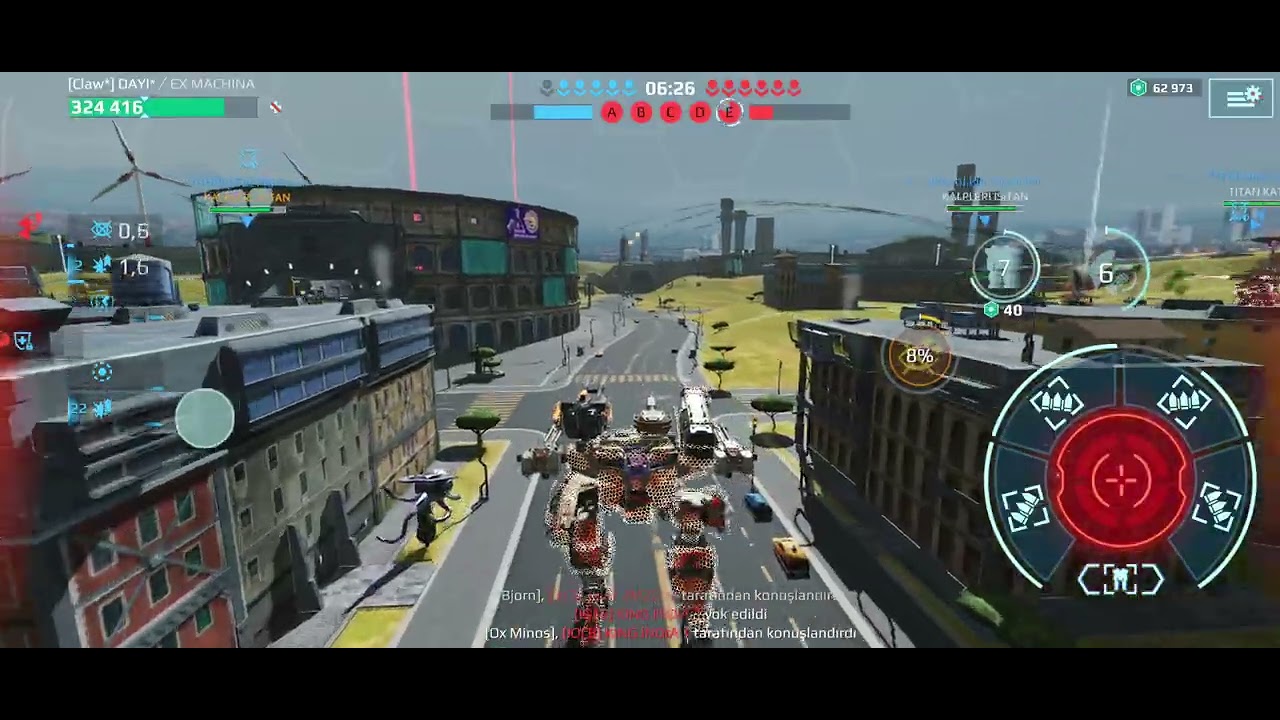 Zor ama zevkli bir maç.... #warrobots #dayi_wr