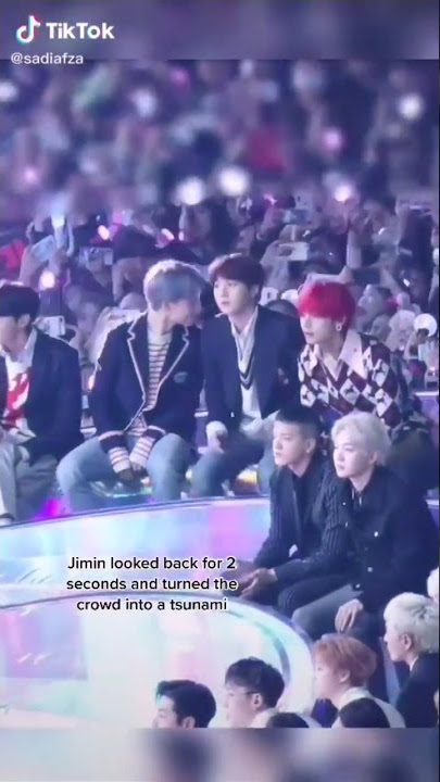 jimin creates tsunami in award show | jimin effect