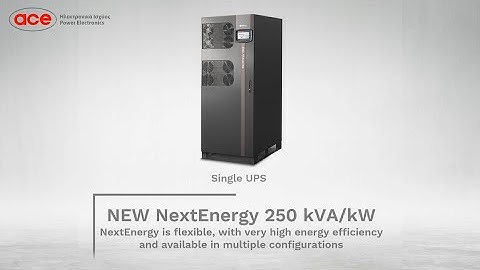 ACE Power Electronics- UPS NextEnergy NXE High efficiency UPS