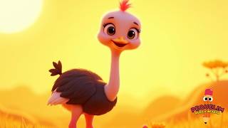 Canción para Niños: Avestrucita que Corre y Juega 🐦🌼