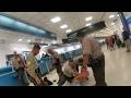 Angry Racist Woman Attacks Frontier Agent