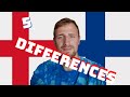 5 Differences between England and Finland