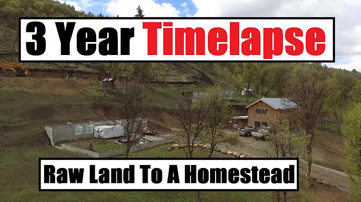 #327 - I Built My House By Myself - 3 Year Timelapse - Off Grid - Debt Free