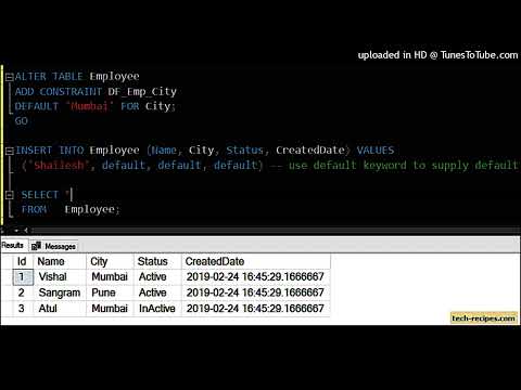 🇮🇱SQL – ערך ברירת מחדל