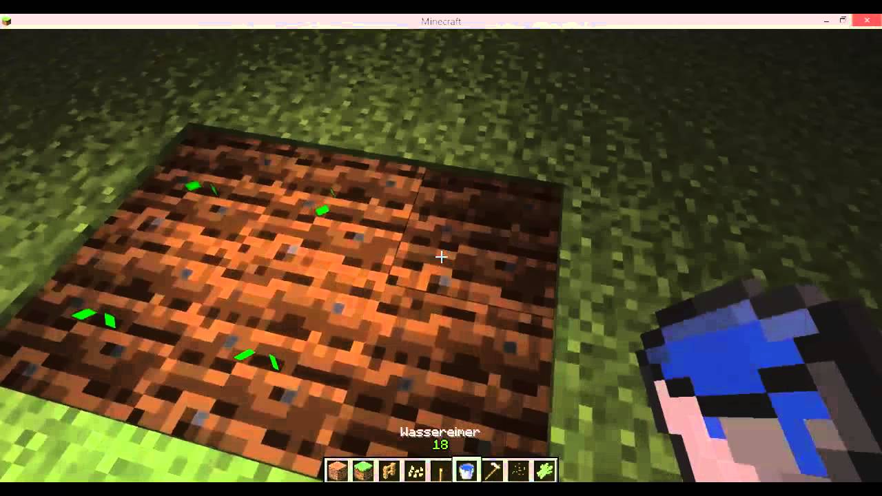Tutorial Minecraft Samen und Zuckerrohr anpflanzen!! YouTube