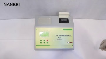 Digital soil nutrient fertility npk tester