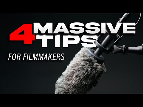 4 MASSIVE Audio Tips EVERY Filmmaker NEEDS To Know
