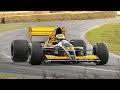 1992 Minardi M191B F1 w/ Lamborghini 3.5L V12 Engine in action at FoS 2019!