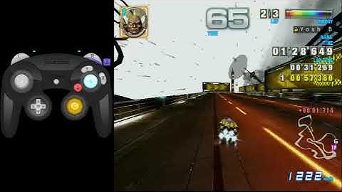 F-Zero AX (Nintendont) - Lightning: Thunder Road, Lap - 0