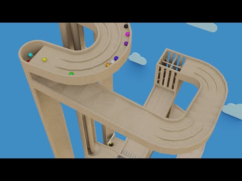 Vídeo: 3D Marble Madness