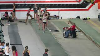 Katie Farmer triple jumps at the 2019 Simplot Games