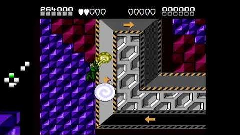 Battletoads NES NTSC Clinger Winger with 150ms Input Lag