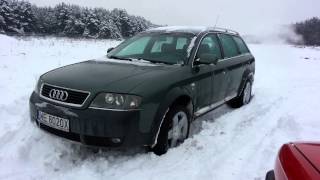 Audi A6 Allroad 2.7 BiTurbo snow ;)