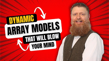 Dynamic Array Models that will blow your mind