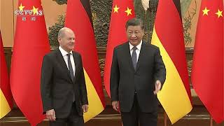 President Xi Tells Germany's Scholz to Work Together amid 'Times of Turmoil' | HKIBC News