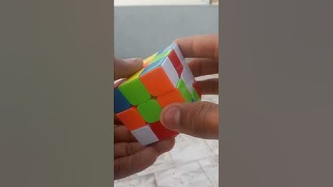 How to make easy parrern make in 3×3 Rubiks cube #shorts #viral @KingofCubers
