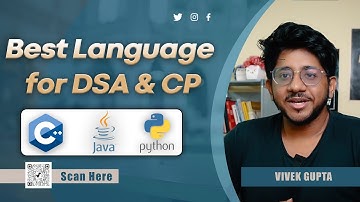Best language for DSA and CP - Psychology in DSA and CP series | Video #2 | Vivek Gupta | Hindi