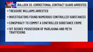 Famous Bullock Correctional contract guard arrested on contraband charges Wealth