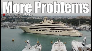 Jeff Bezos's 'Fleet' invades Europe! | Problems for Largest SuperYacht Dilbar | Ep206 SY News
