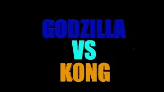 🦖Godzilla vs 🦍Kong animation epic battle