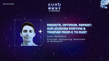 Rewrite, Optimize, Repeat - Luca Palmieri  | EuroRust 2025
