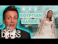 Bride wants to look like an egyptian barbie  say yes to the dress