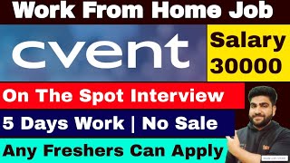 Cvent Hiring Freshers | Work From Home Jobs | On Spot Interview | Jobs 2022 | Job | Relevel | Amazon