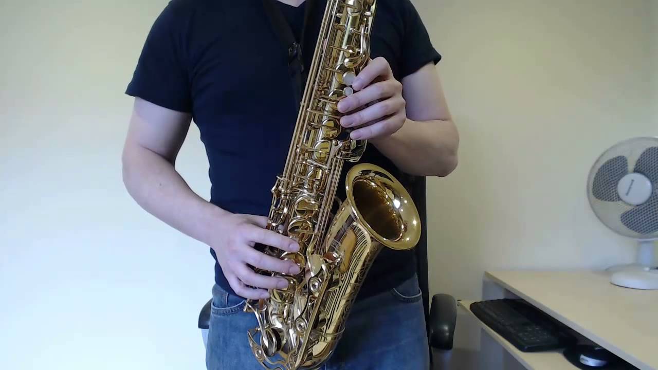 How to play Tequila by The Champs on Alto Saxophone 