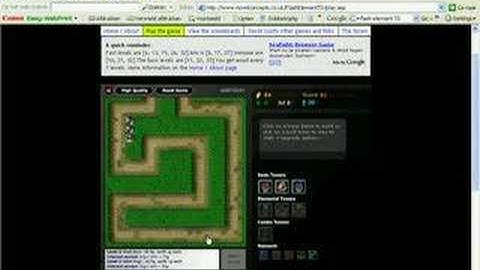 tut. How to hack Flash Element TD (dutch)