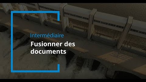Fusionner des documents - ConsignO Desktop (Intermédiaire)