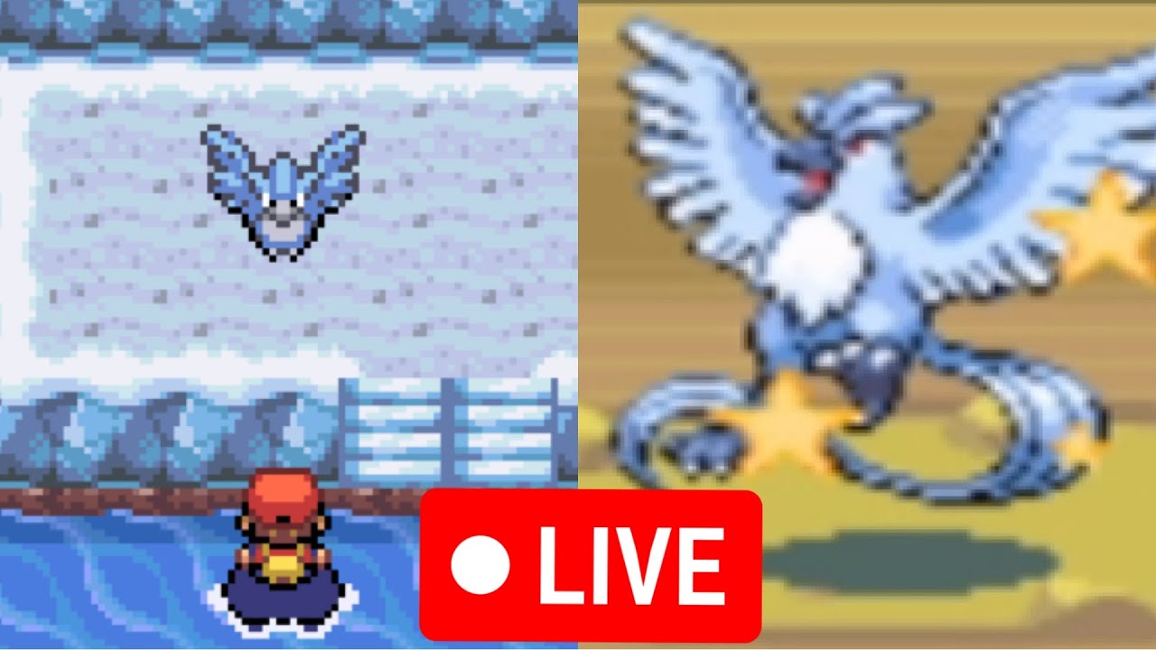 Pokemon Fire Red: Catching Shiny Articuno (In 5,432 Soft Resets) 