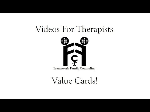 Value Cards: Videos for therapists (with resource!)