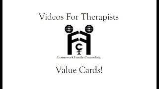 Value Cards: Videos for therapists (with resource!)