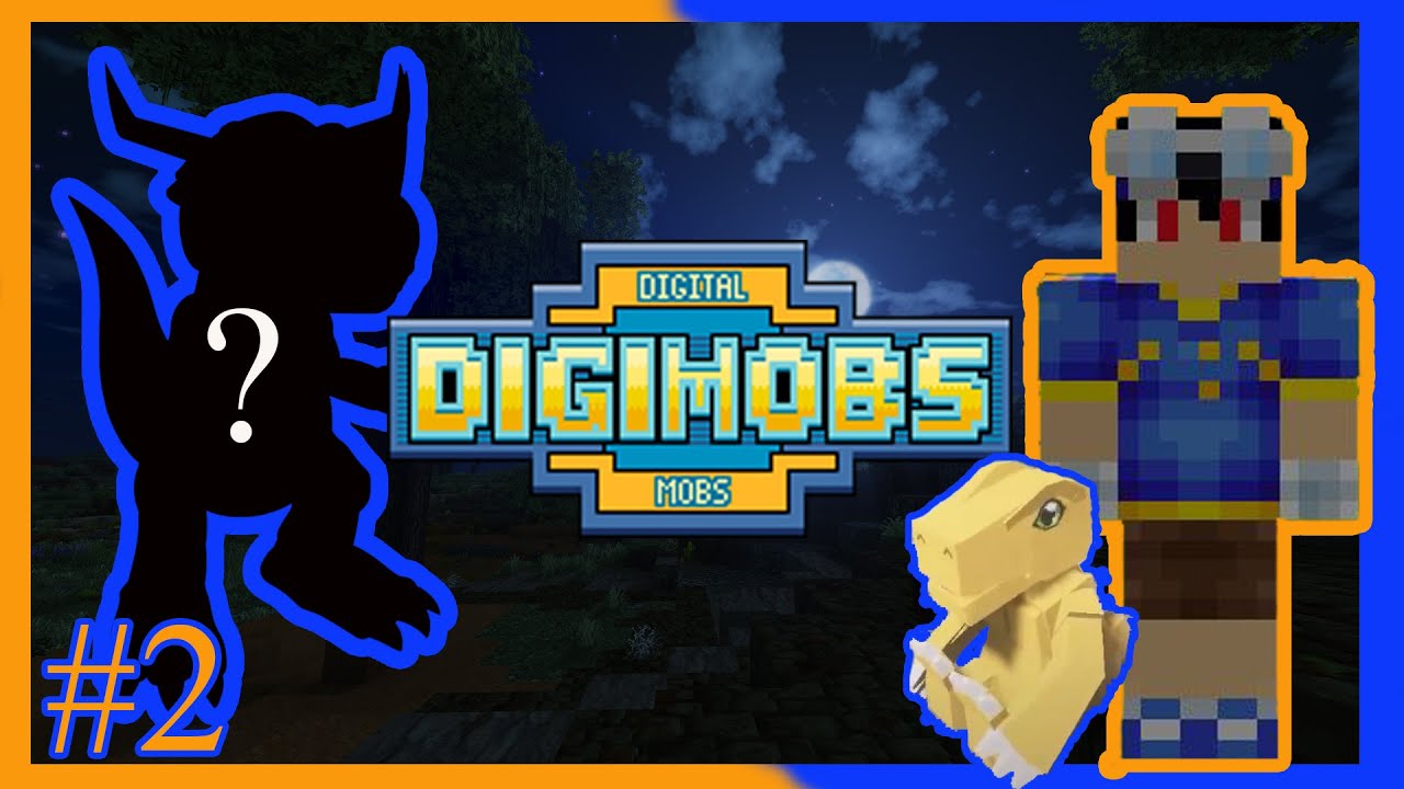 Digivolving and House Update! | Minecraft Digimobs Mod Episode 2! - YouTube