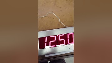 DC-40N-POE-FLUSH-Stainless Cleanroom clock