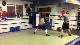 Combative Concepts Academy Of Martial Arts Light Sparring In Boxing Class # 2.  Toronto, Canada