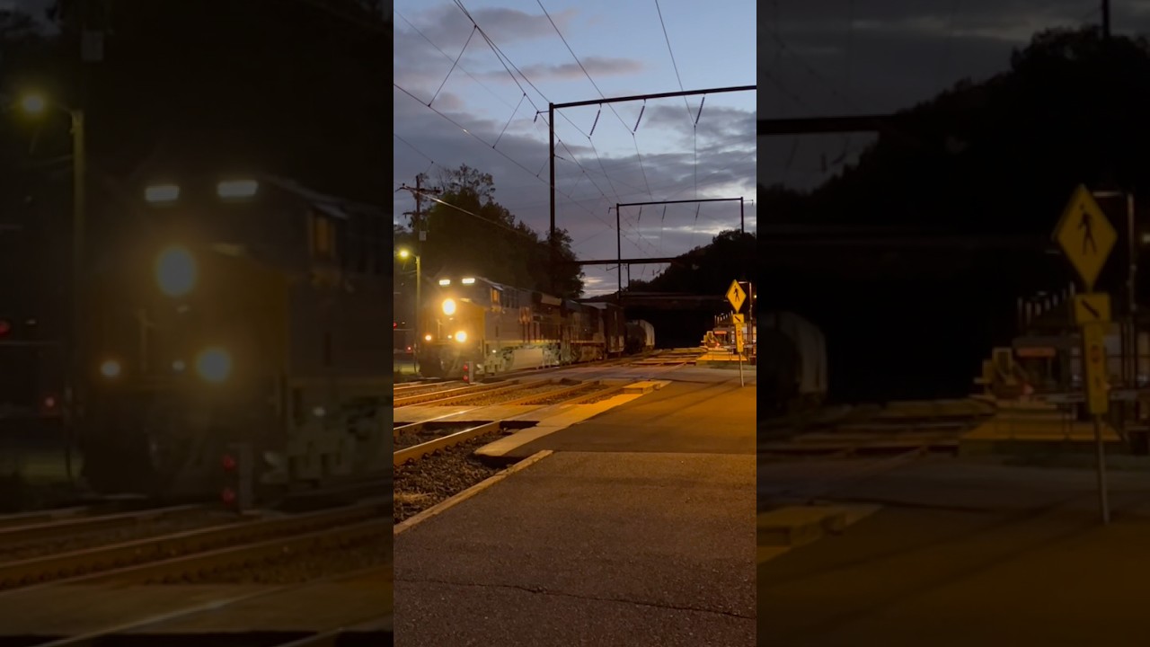 Some late evening CSX railfanning through Woodbourne PA. 