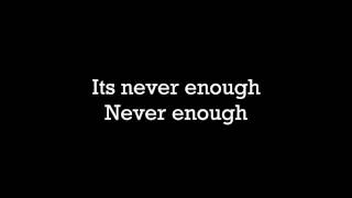 One Direction - Never Enough Lyrics