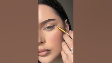 Siren eyes tutorial / eyeliner / eyes makeup #makeuptutorial #sireneyes sireney #eyeliner
