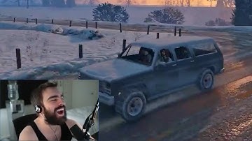 JESUS BEATS THE GTA V PROLOGUE TRAIN! - DarkViperAU