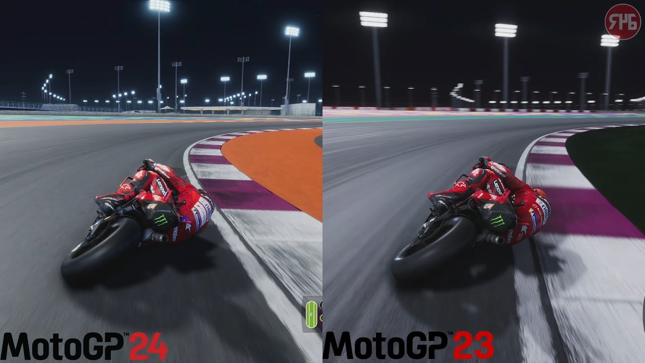 MotoGP 23 Vs MotoGP 24 Comparison