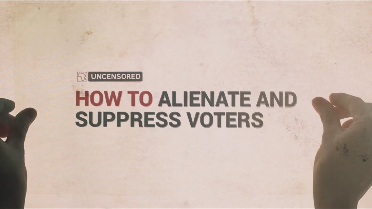 How To Alienate And Suppress Voters - Part 1