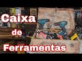 Caixa de ferramenta (ganhei de presente 🎁🎁🎁)😎😎