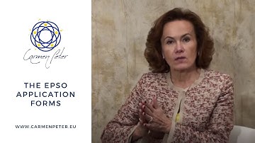 EPSO Application Forms