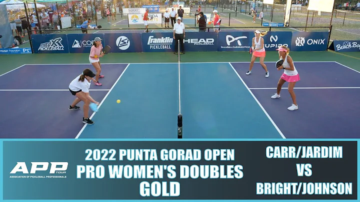 2022 APP Punta Gorda Pickleball Open Pro Women's D...