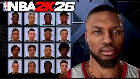 Damian Lillard NBA 2K26 Face Creation! 🔥 BEST & MOST Realistic Build Tutorial