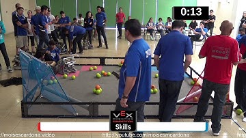 VEX Nothing But Net - Programming Skills 1 - Liga Puertorriqueña de Robotica VEX - Final