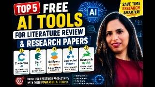 Top 5 FREE AI Tools for Literature Review & Research Papers (2026) | Every PhD Student Must Know!
